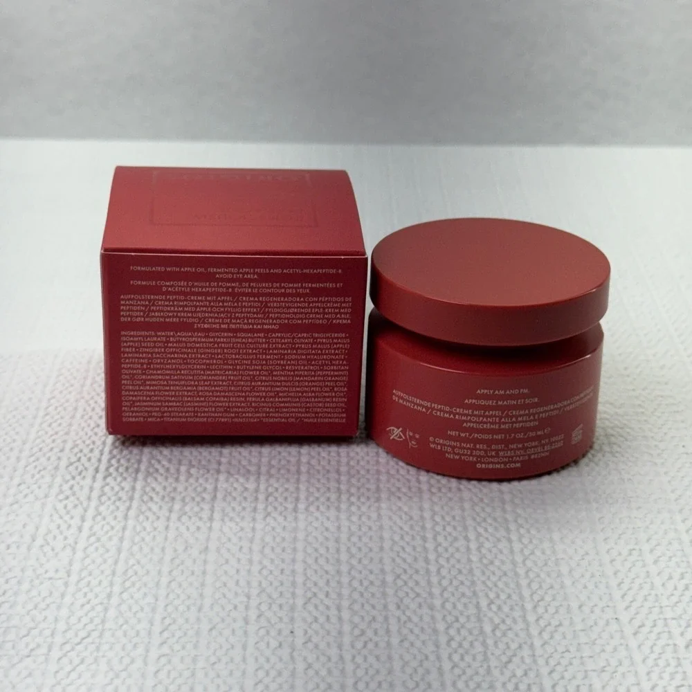 Origins Youthtopia Peptide Plumping Apple Cream 1.7oz Anti‎ Aging Moisturizer